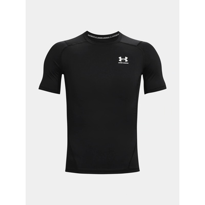 Under Armour HG Armour Comp SS Pánske kompresné tričko čierne