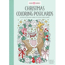 Christmas Coloring Postcards