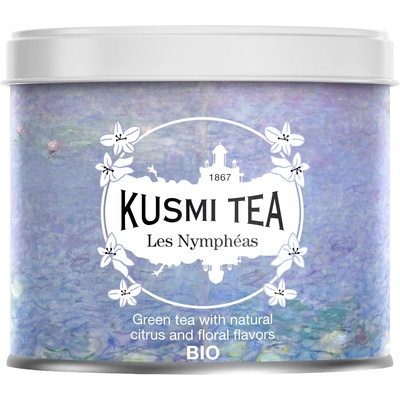 Kusmi Zelený bio čaj Les Nymphéas v dóze 100 g