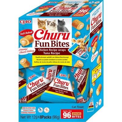 Churu Cat BOX Fun Bites Chicken wraps Tuna 8 x 12 g