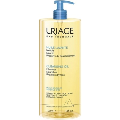 Uriage Hygiène Cleansing Oil mycí olej na obličej a tělo 1000 ml