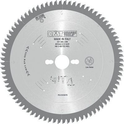 CMT C297 Pilový kotouč na lamino, plast a neželezné kovy 254x30x3,2 Z80