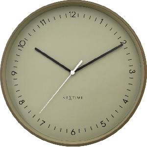 NeXtime Стенен часовник Berlin L каки (3543KI)