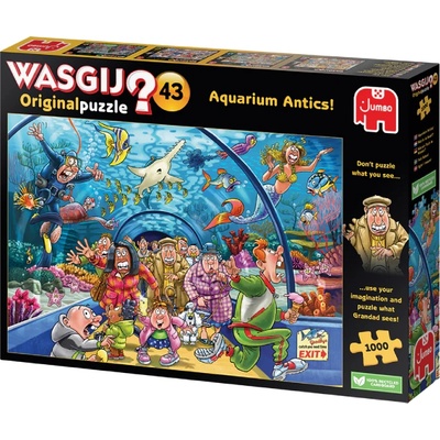 Jumbo Wasgij Original 43 Aquarium Antics 1000 Pieces