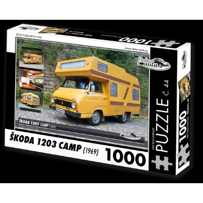 Retro-auta č. 44 Škoda 1203 Camp 1969 1000 dielov