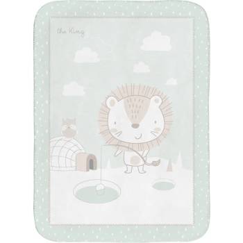 Image 1 of KikkaBoo Супер меко бебешко одеяло 110/140 см Jungle King (31103020124)