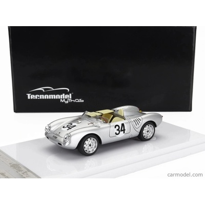 Tecnomodel Porsche Team Porsche Kg N 34 Le Mans 1957 C.storez E.crawford Silver 1:43