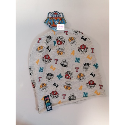 dětská čepice jaro/podzim Tlapková patrola