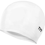 Tyr latex swim cap бял