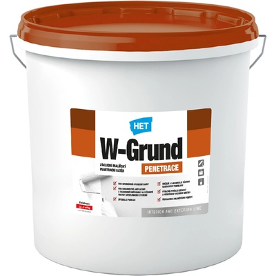 HET W-Grund základný maliarský penetračný náter 20 kg