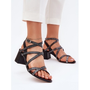 Step in style Дамски сандали с ток модел 215004 Step in style