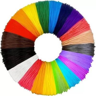PLA filamenty – sada 20 ks x 20 m – mix farieb