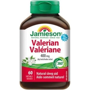 Jamieson Валериана 400mg 60 капсули (IP364)