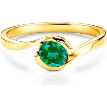 Image 1 of SAVICKI Пръстен Secret Garden: злато, смарагд