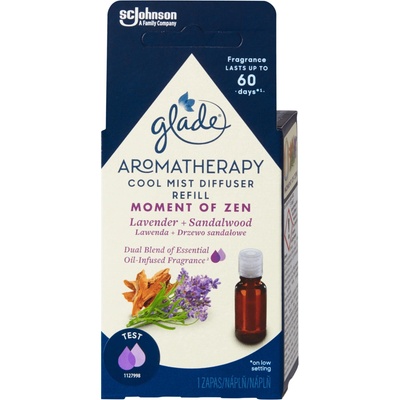 Glade Aromatherapy Cool Mist Diffuser Moment of Zen náplň 17,4 ml – Hledejceny.cz