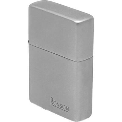 Ronson Windproof Matt Chrome