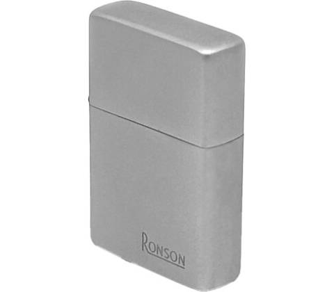 Ronson Windproof Matt Chrome