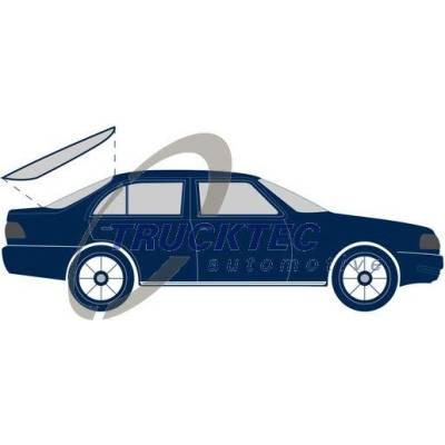 Těsnění, zadní sklo TRUCKTEC AUTOMOTIVE 02.50.003