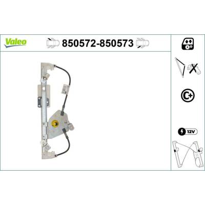 Zvedací zařízení oken VALEO 850573