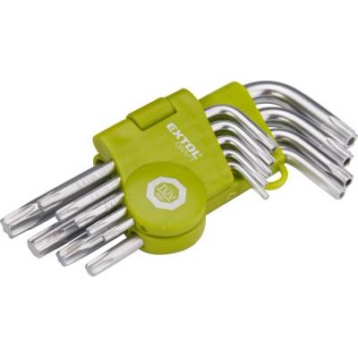 Extol Craft klíčeTorx krátké sada 9ks 66010