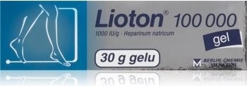 LIOTON DRM 1000IU/G GEL 30G