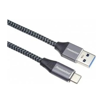 PremiumCord USB-C to USB 3.0 A cable (USB 3.1 generation 1.3A, 5 Gbit/s) braided 3m