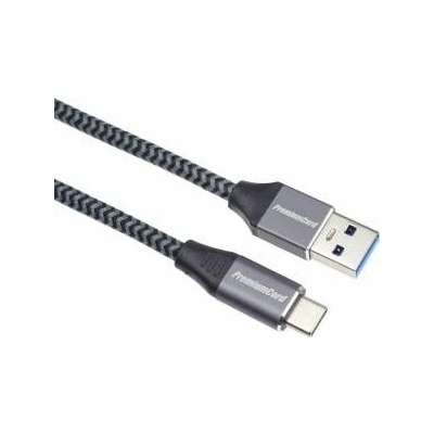 PremiumCord USB-C to USB 3.0 A cable (USB 3.1 generation 1.3A, 5 Gbit/s) braided 3m