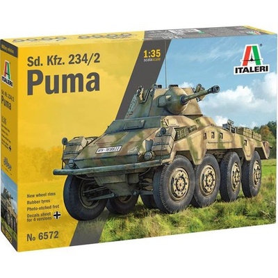 ITALERI Model Kit military 6572 Sd. Kfz.234/2 Puma CF33-6572 1:35