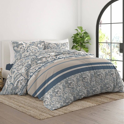 Png Панагюрище Двоен спален комплект с два плика Меко Клои 100% памук