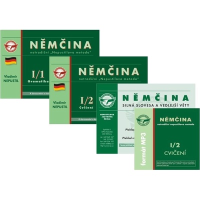 Němčina sada + CDmp3, Vladimír Nepustil