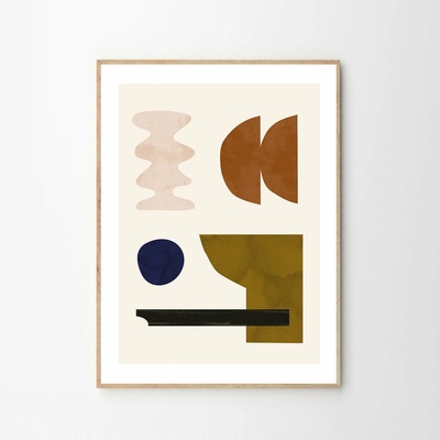 Moikka Plagát Shapescape 09 by Jan Skacelik 50x70