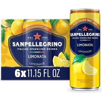 San Pellegrino Perlivý nápoj s příchutí citrónu 6 x 330 ml