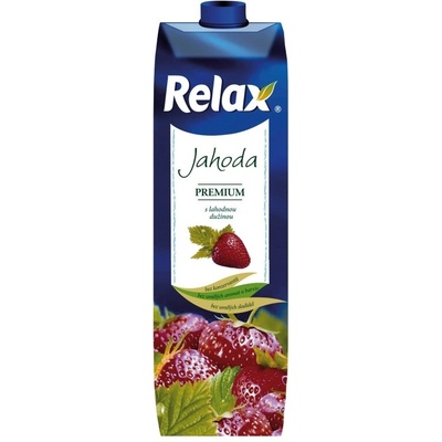 Relax jahoda 12 x 1 l