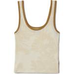 Brixton Дамски топ Brixton Women's Ringer Organic A-Tank Top - Off White / Olive Stone (916-5603-0212)