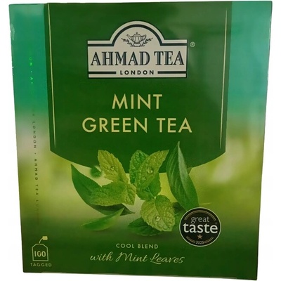 Ahmad Tea Zelený čaj Green Tea with Mint sáčků 100 x 2 g