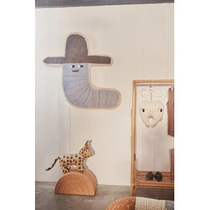 OYOY Вълнен килим Calle Cowboy 85 x 82 cm (M107085)