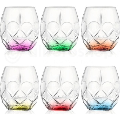 RCR Cristalleria Italiana RCR ALKEMIST COLOR SKLENICE 6 x 380 ml