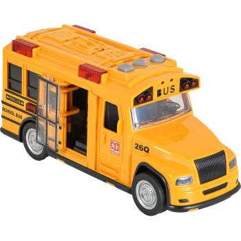 Jin Jia Toys Детска играчка Jin Jia Toys - Училищен автобус със звук и светлина (111768)
