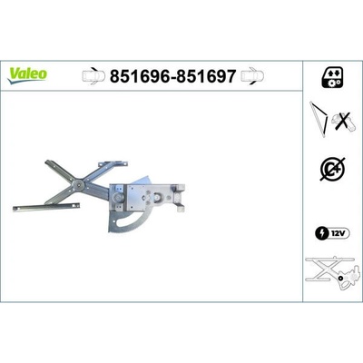 Zvedací zařízení oken VALEO 851696