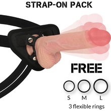 Rockarmy Harness + Rotation And Vibration Hawk Realistic 22 cm