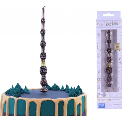 PME Cake Svíčka na dort hůlka bezová, Harry Potter