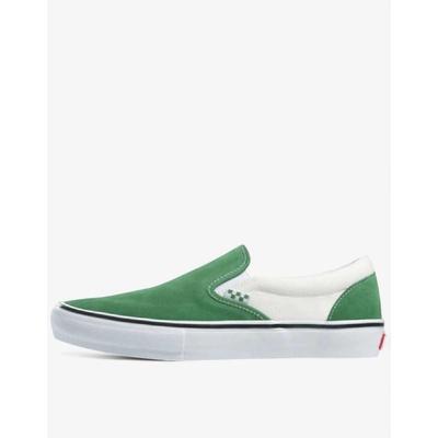 Vans Skate Classics Slip-On Shoes Green/White