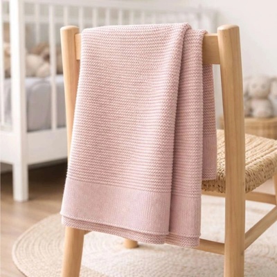 NANNA bambusová deka bamboo pink