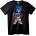 NOONEBRAND Тениска синя мечка градски стил - 2XL, White