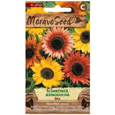 MoravoSeed Slnečnicové semienka ročné jednoduché zmes 45 s