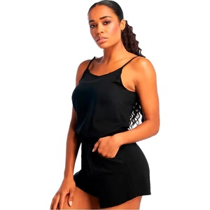 DEF DFLJSS019 sleeveless romper - Black (Black)