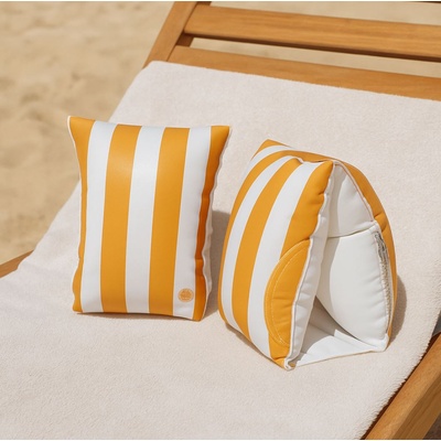 Swim Essentials : Надуваеми детски ръкавели - "Yellow striped (SWE-2023SE991)