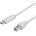 LogiLink USB 2.0 Type-C кабел C/M към USB-B/M, сив, 2 м
