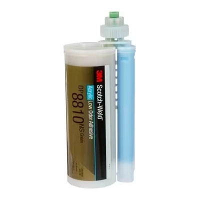 DP8810NS 3M Scotch-Weld 2K akrylové nízkoobjemové lepidlo na plasty, zelené, 490 ml