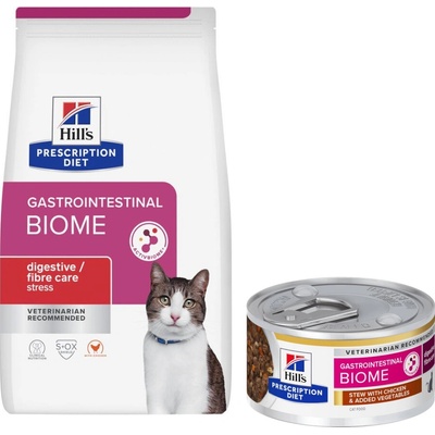 Hills Prescription Diet Gastrointestinal Biome s kuracím 8 kg